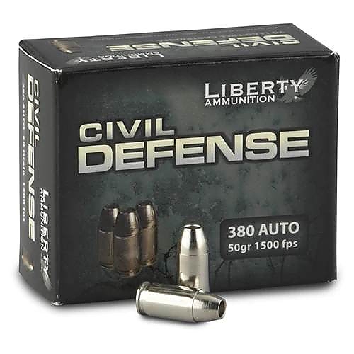 Liberty Ammunition CIVIL DEFENSE 380 Auto AMMO