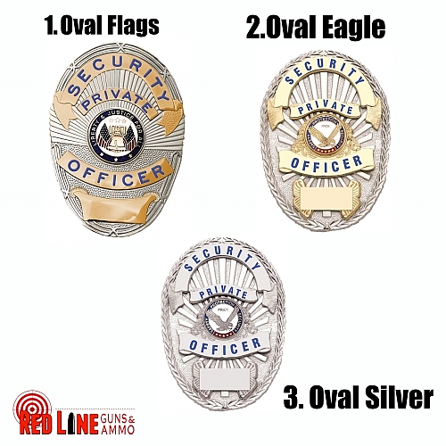 oval badge