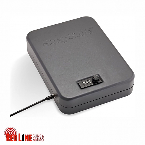 SnapSafe Portable Combination Lock Box for Guns Large
