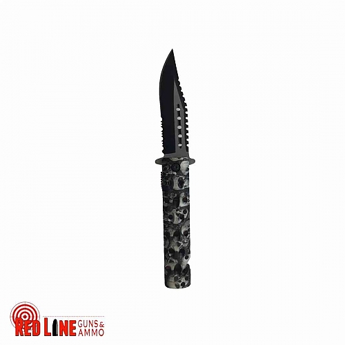 4.75" Grey Skull Knife