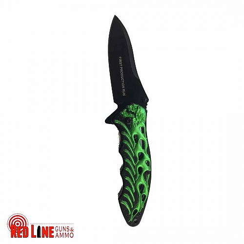 Green Skull Knife