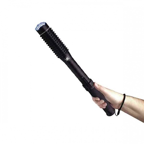 17" Kwik Force Long Baton W/ Stun Gun & Flashlight